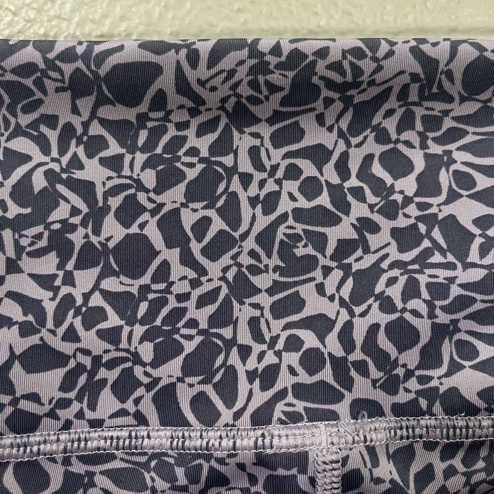 Under Armour Compression Ankle Leggings Heat Gear Purple Pockets Athleisure Sz L - Picture 3 of 7